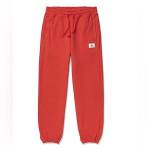 NIKE WOMENS JORDAN FLIGHT FLEECE SWEATPANTS (LOBSTER)